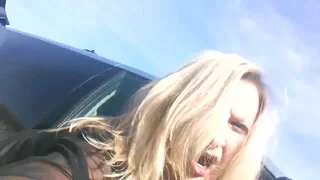 Con la moglie in campagna